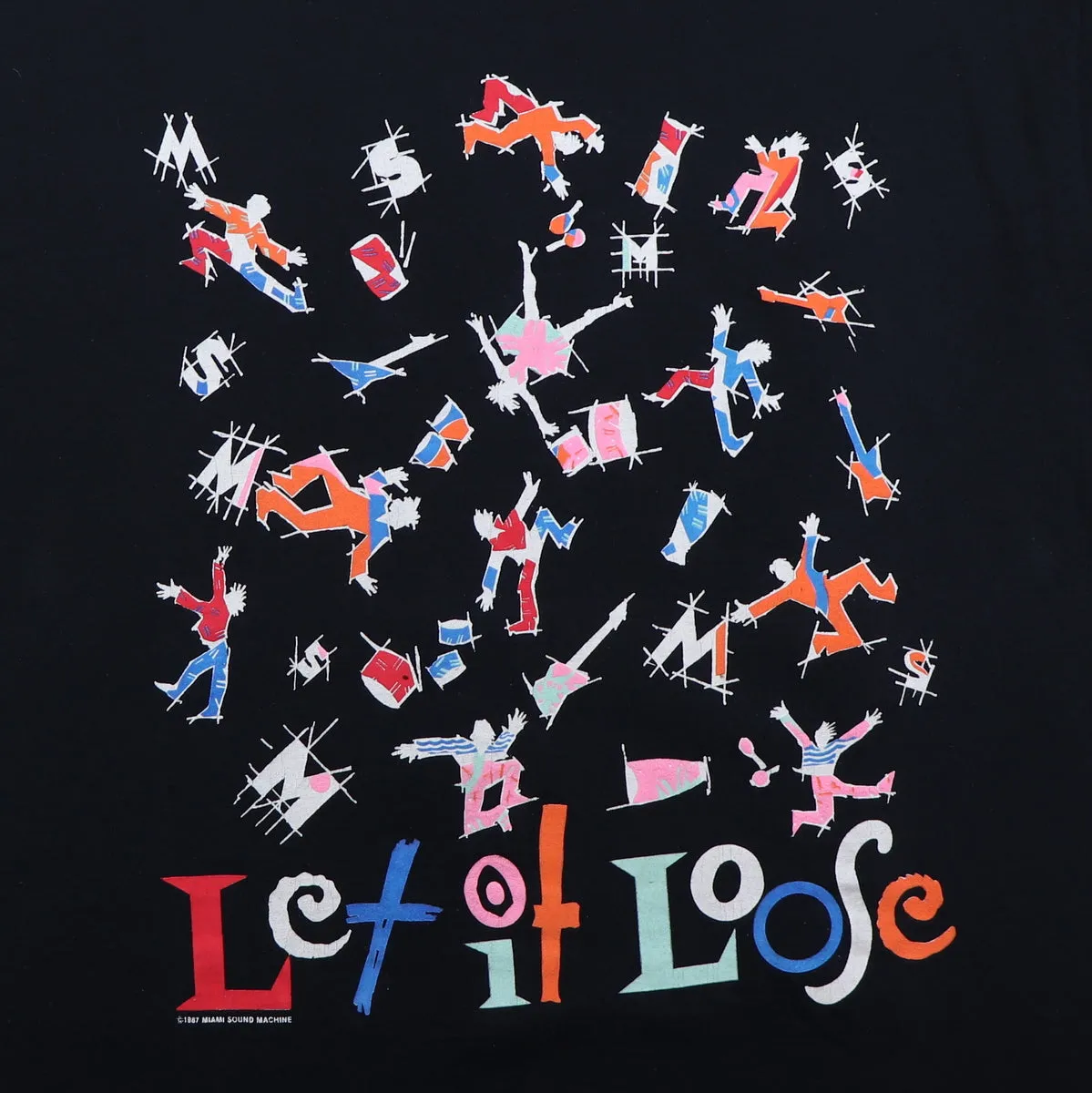 1987 Gloria Estefan Let It Loose Tour Shirt