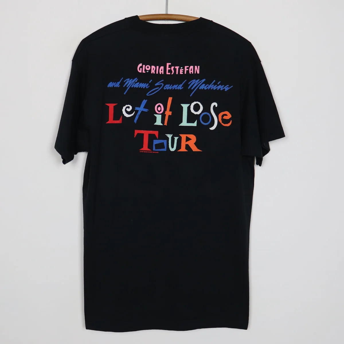 1987 Gloria Estefan Let It Loose Tour Shirt