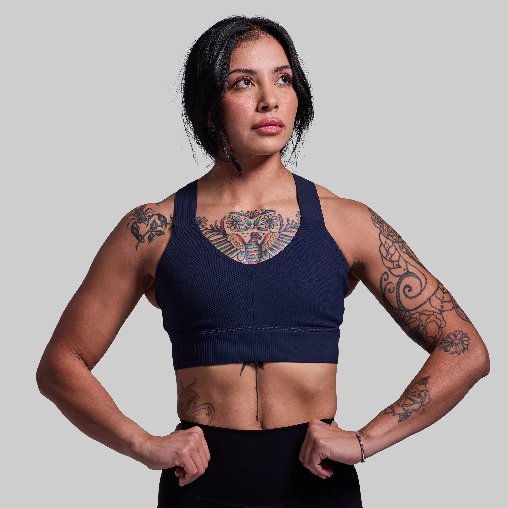 All or Nothing Sports Bra (BP Navy)