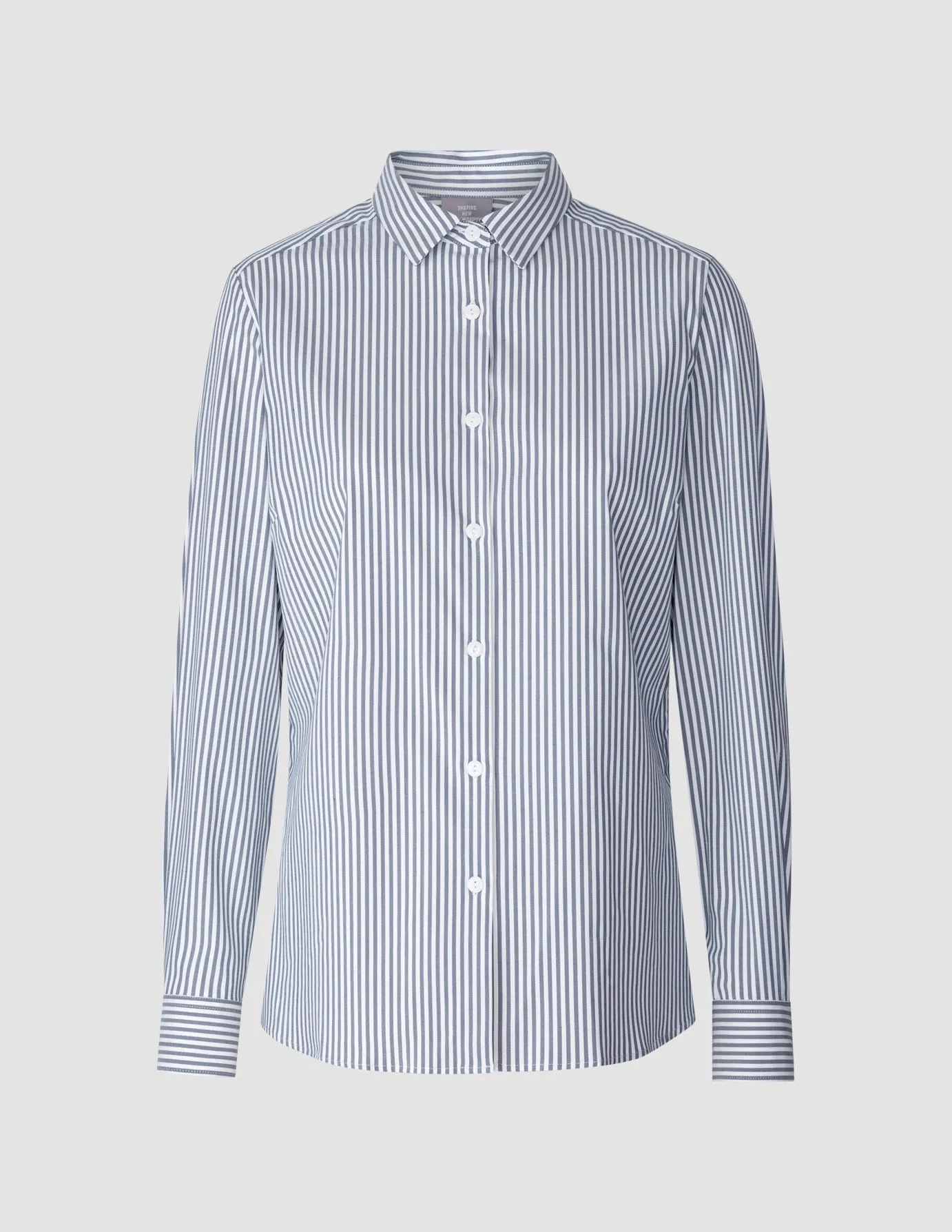 Business Shirt Regular Navy Stripes