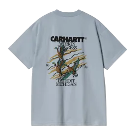 Carhartt WIP S/S Ducks T-Shirt - Misty Sky