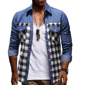 Casual Denim Shirt For Men