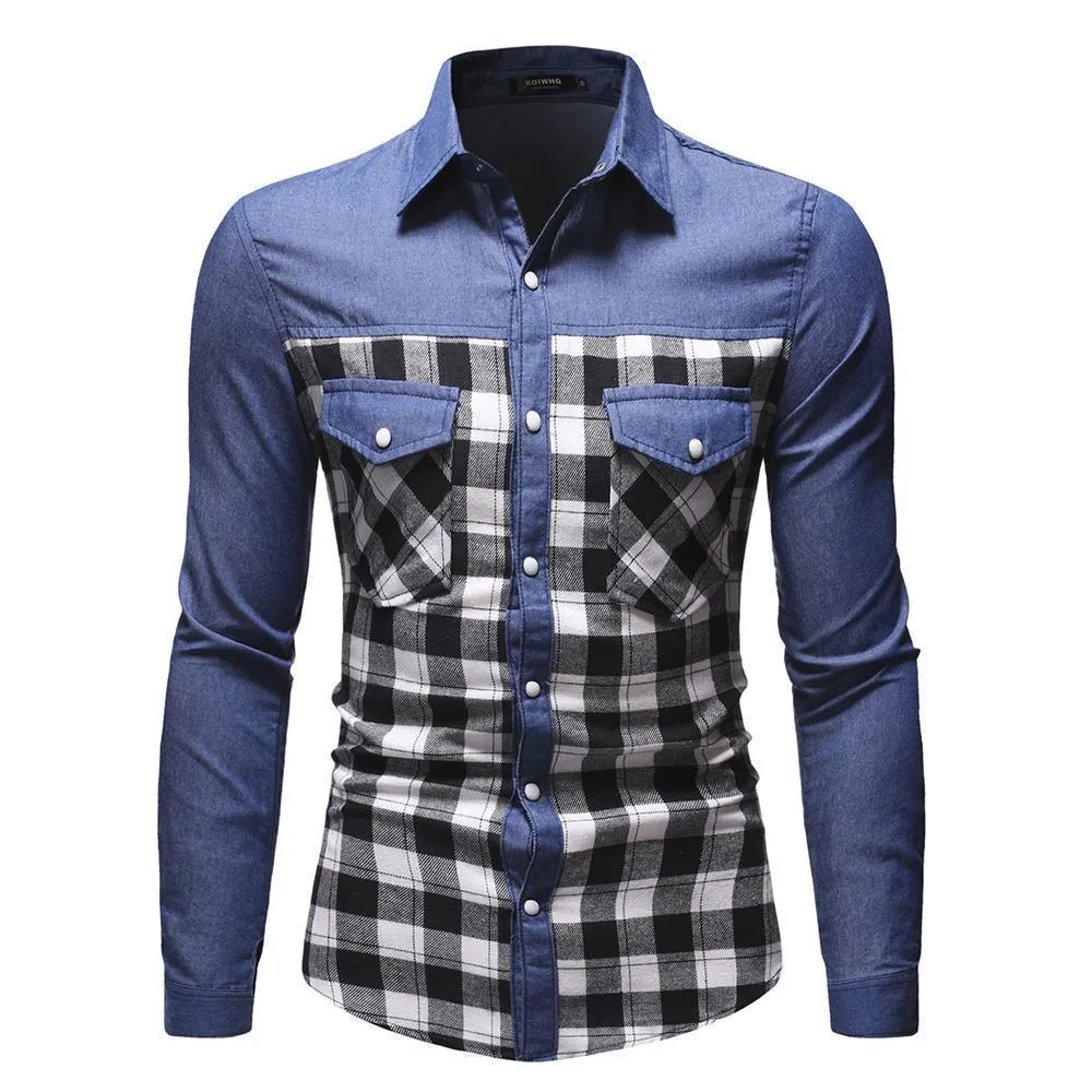 Casual Denim Shirt For Men