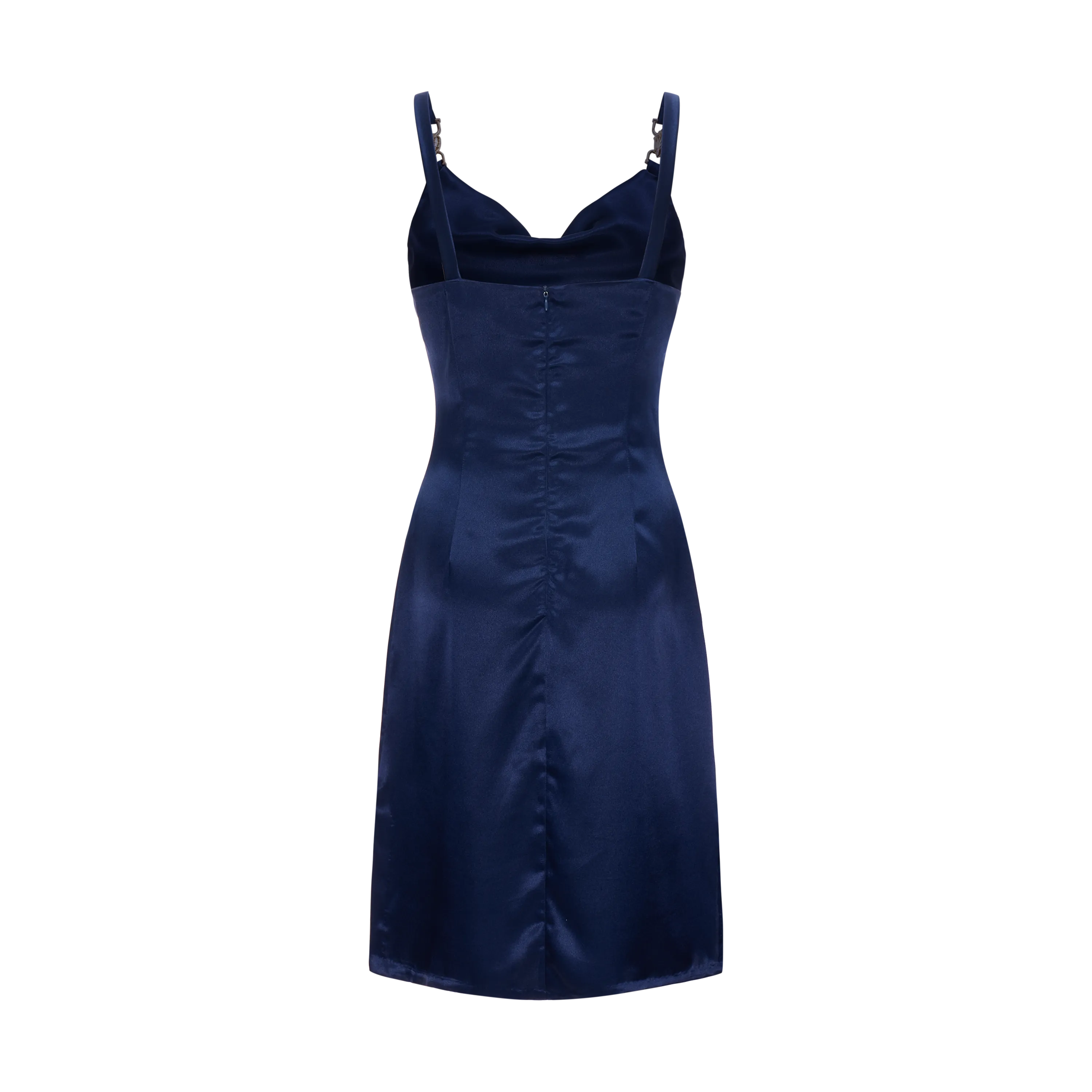 COPA SLIP DRESS-NAVY