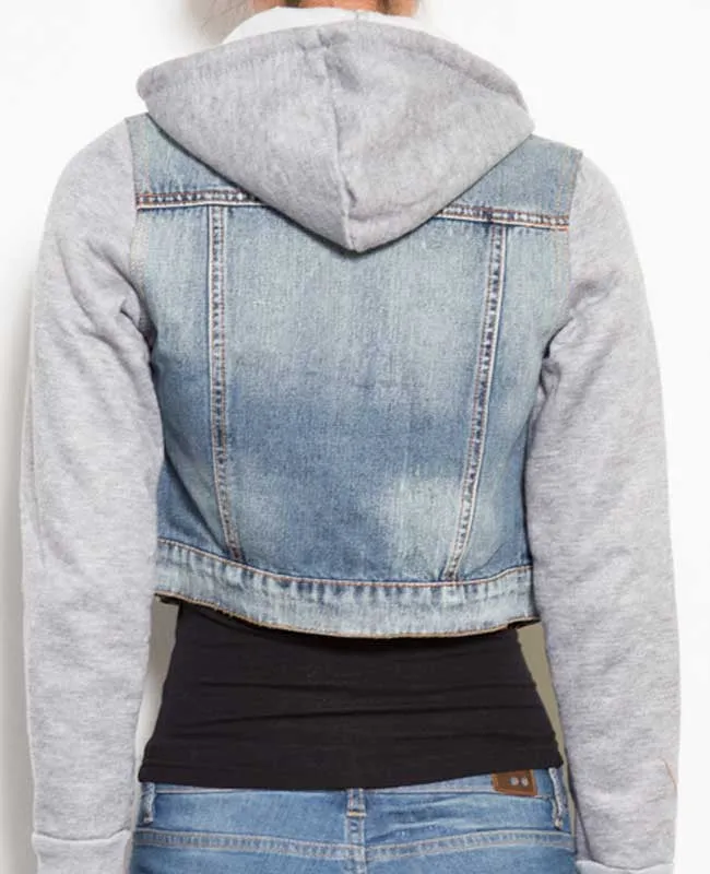 Denim Hooded Jacket