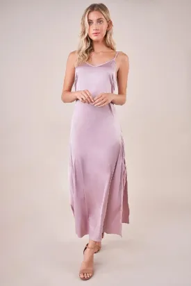 Dreaming Satin Maxi Slip Dress