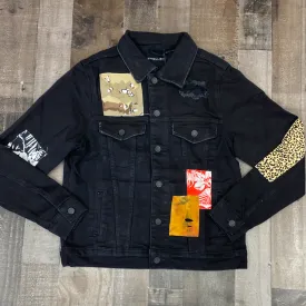 Embellish- Snyder denim jacket (jet black)