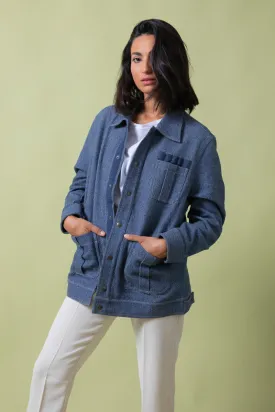 Ernesto Recycled Workwear Denim Jacket