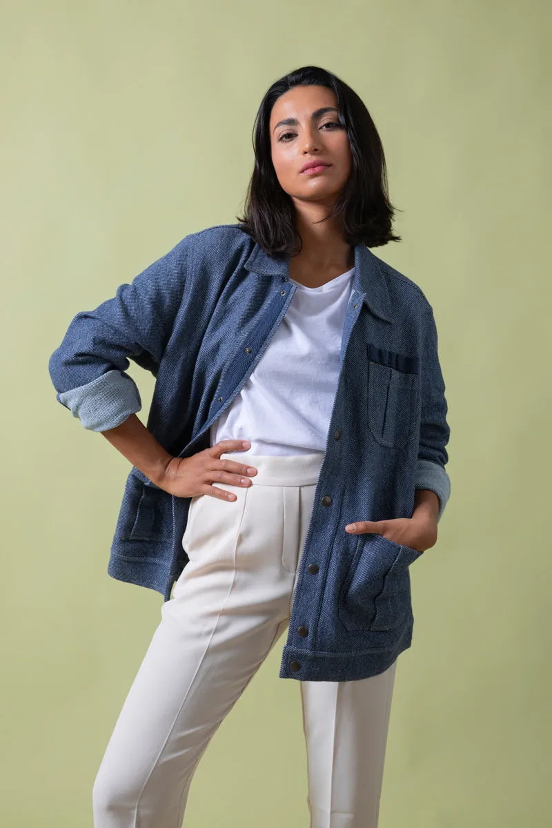 Ernesto Recycled Workwear Denim Jacket