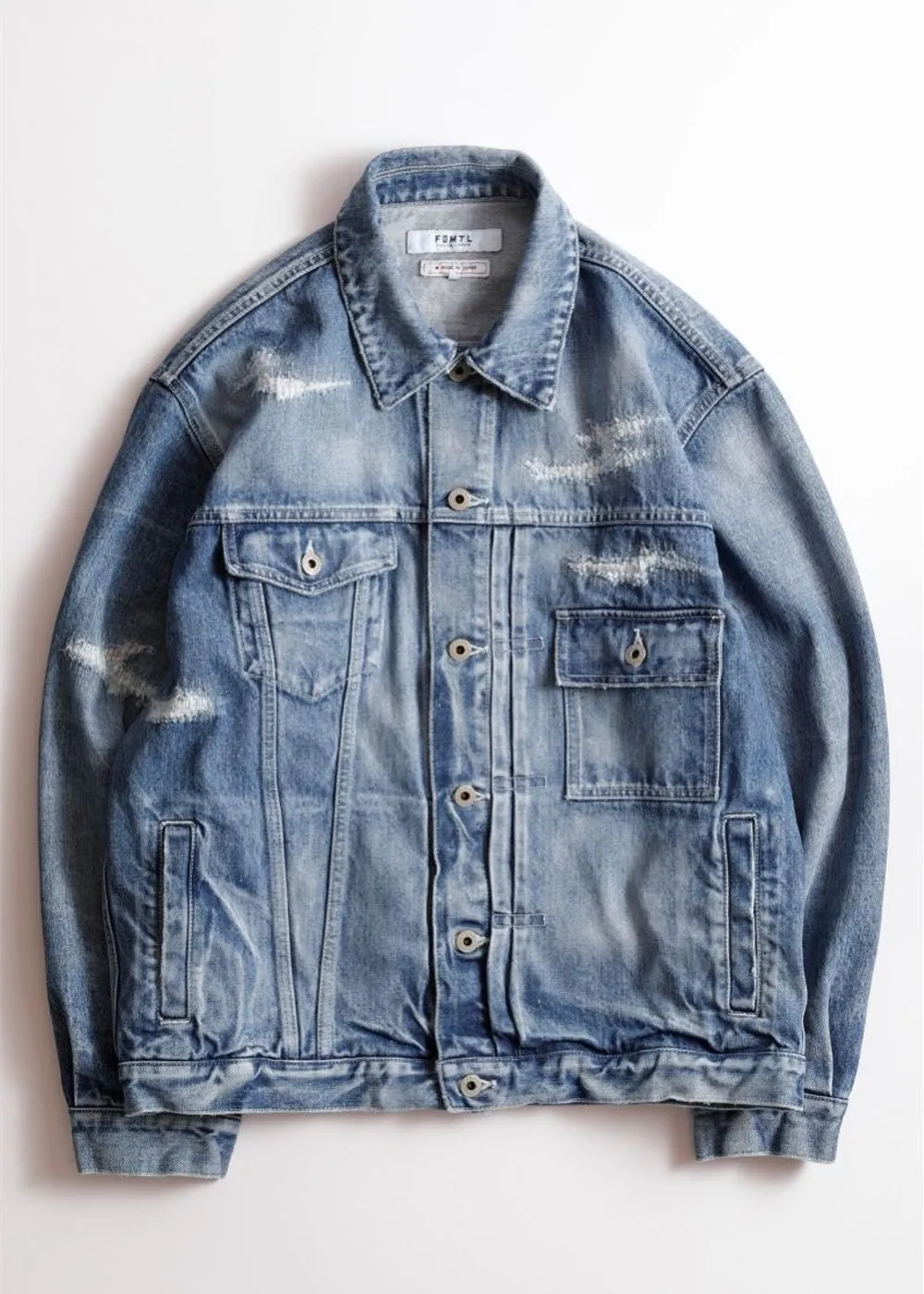 FDMTL Denim Jacket 7YR Wash Indigo