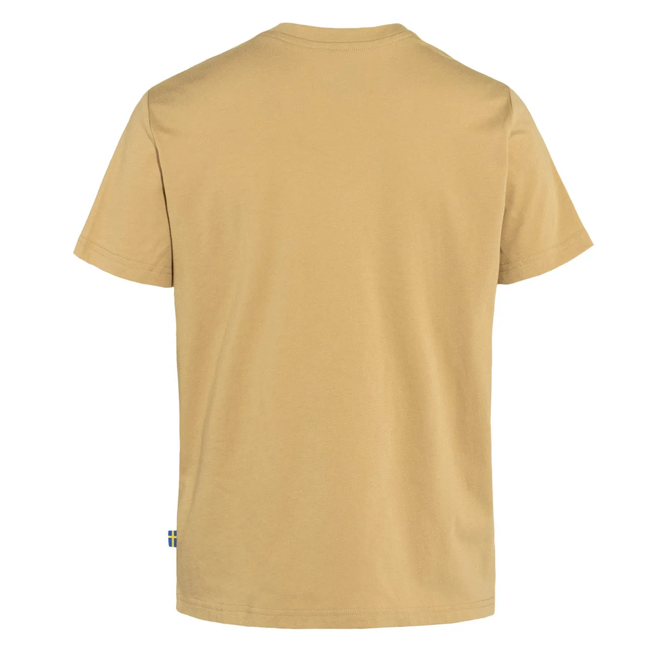 Fjallraven Womens Fox Boxy Logo Tee Dune Beige