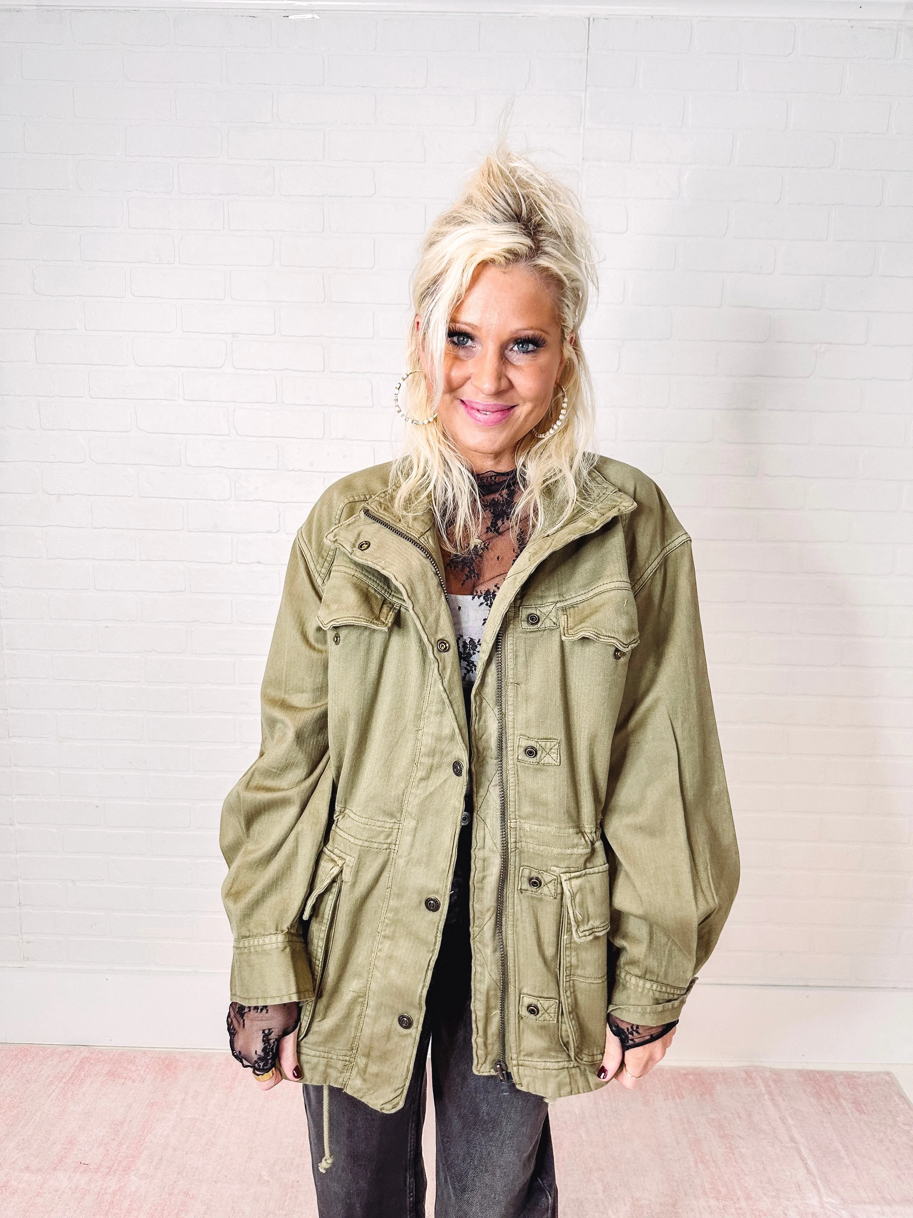 Free People Arya Utility Jacket