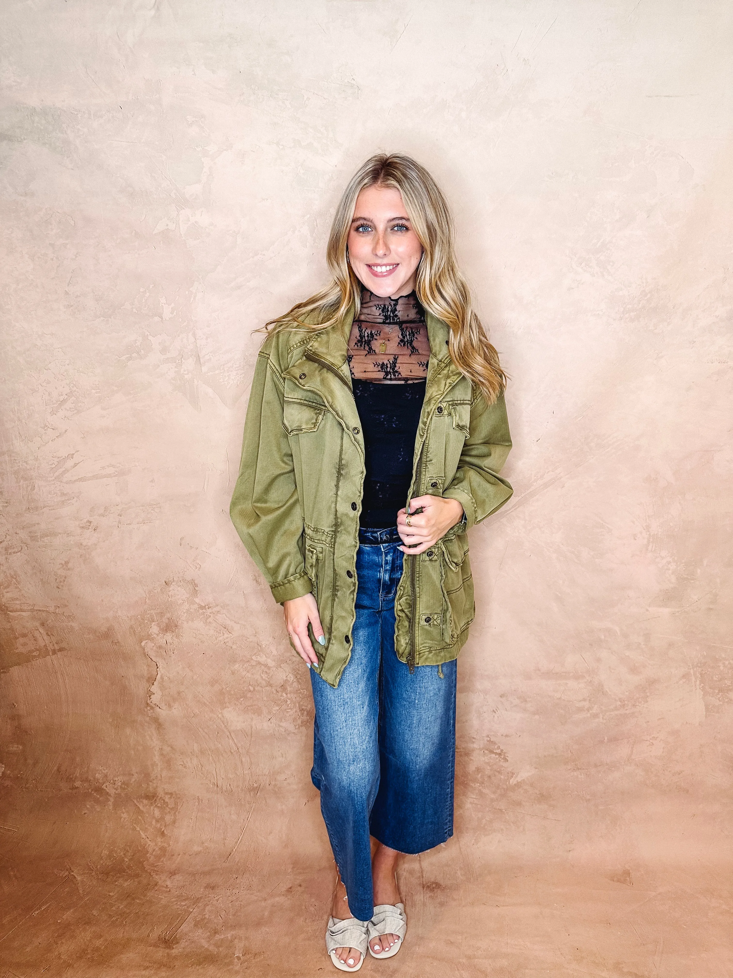 Free People Arya Utility Jacket