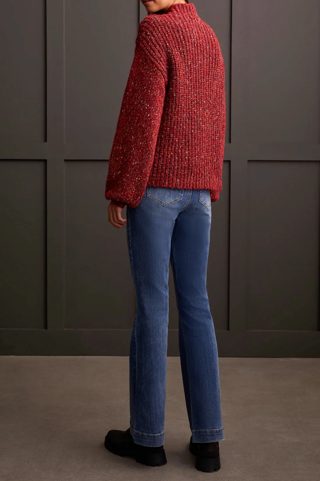 Funnel Neck Oversize Sweater