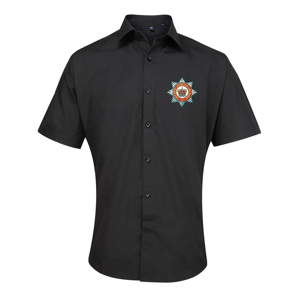 Household Division Embroidered Short Sleeve Oxford Shirt