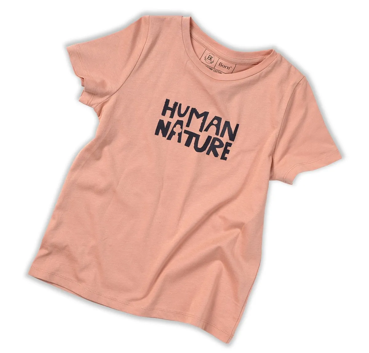 Human Nature Kids Unisex Organic Cotton T-shirt | Rose