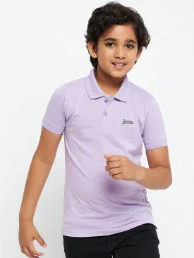 Kids Polo Neck Cotton Blend Tshirt