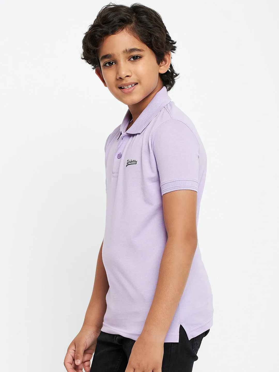 Kids Polo Neck Cotton Blend Tshirt