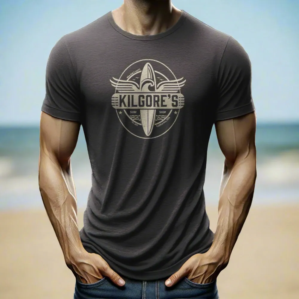 Kilgore's Surf Shop T-shirt (single-color art)