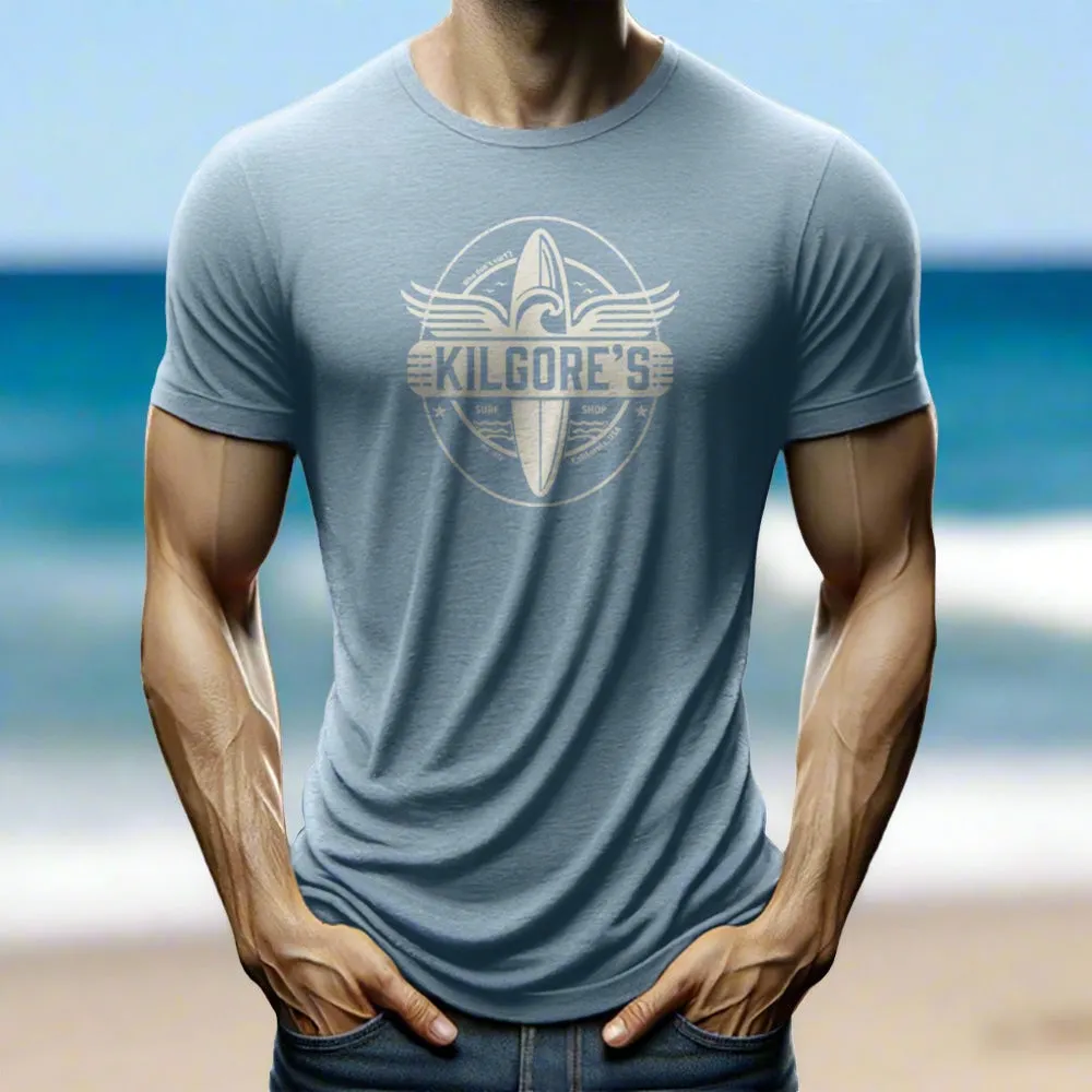 Kilgore's Surf Shop T-shirt (single-color art)