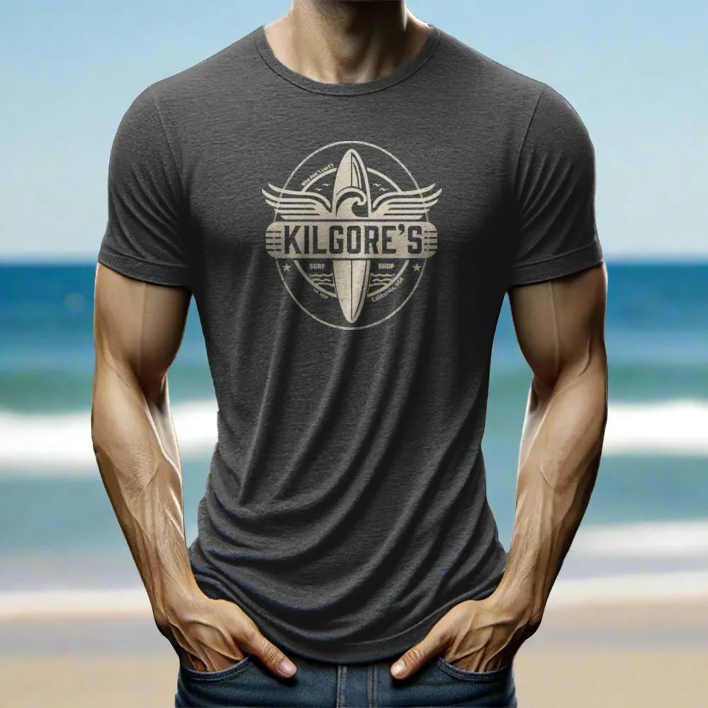 Kilgore's Surf Shop T-shirt (single-color art)