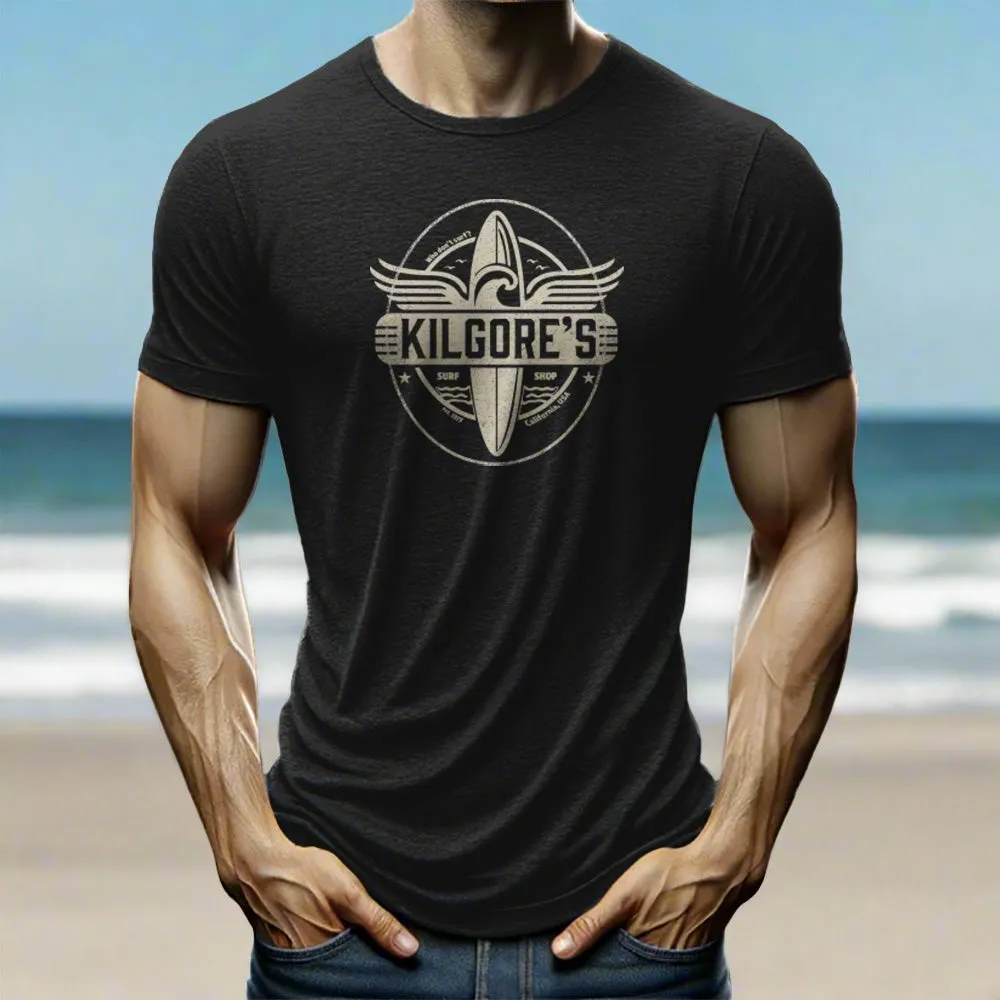 Kilgore's Surf Shop T-shirt (single-color art)