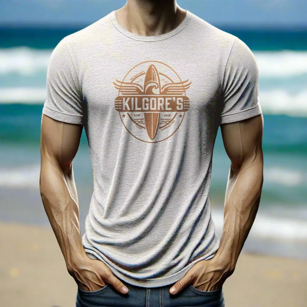 Kilgore's Surf Shop T-shirt (single-color art)