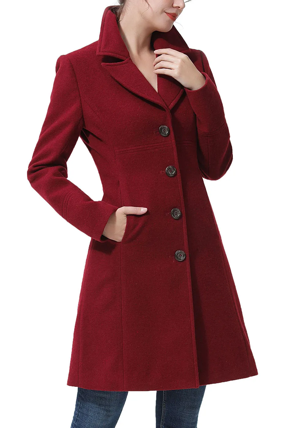 Kimi   Kai Women's "Joann" Wool Walking Coat