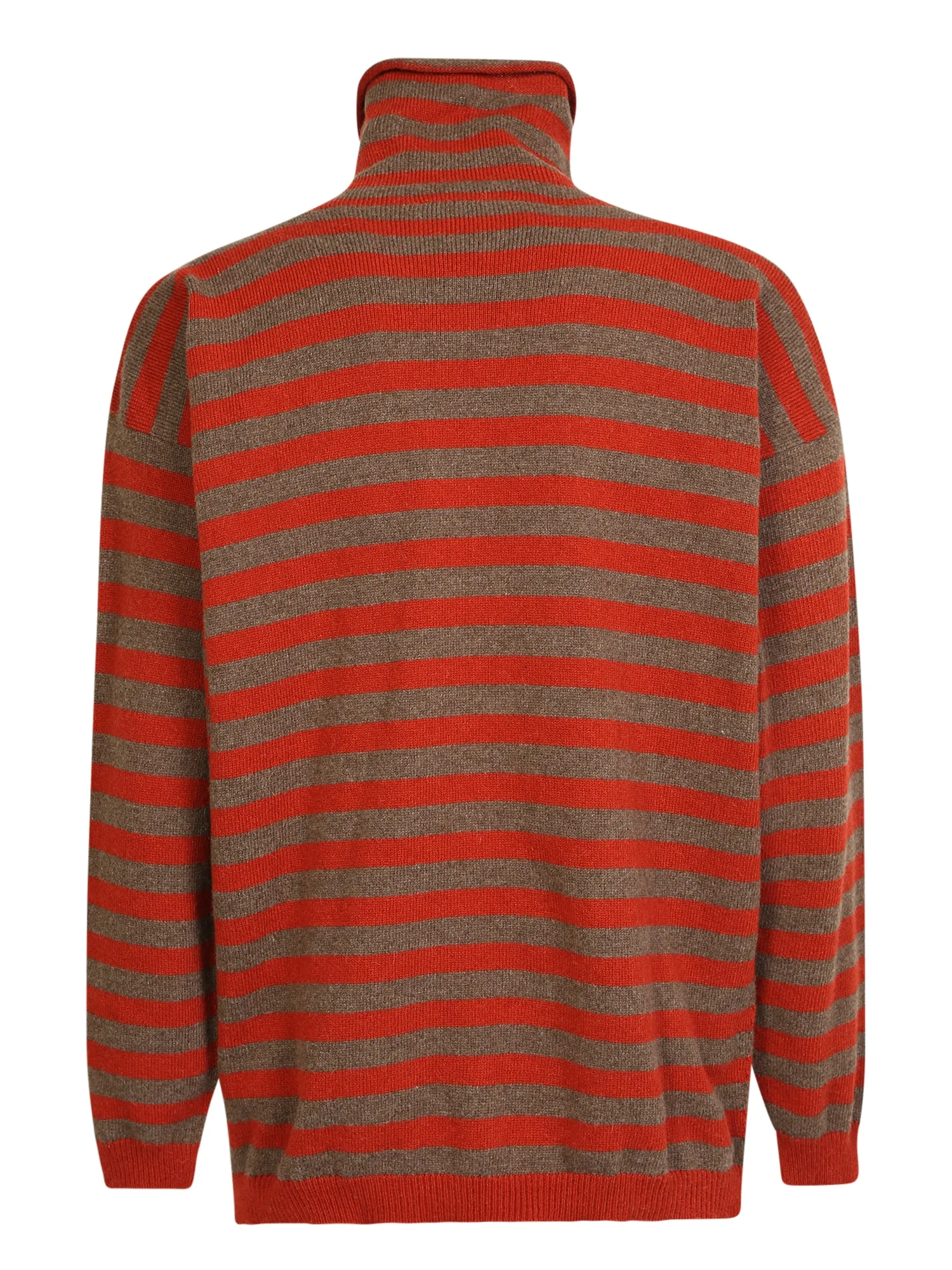 Lardini alpaca wool- blend high neck sweater