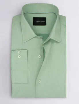 LIGHT GREEN BUSINESS WEAR SHIRT