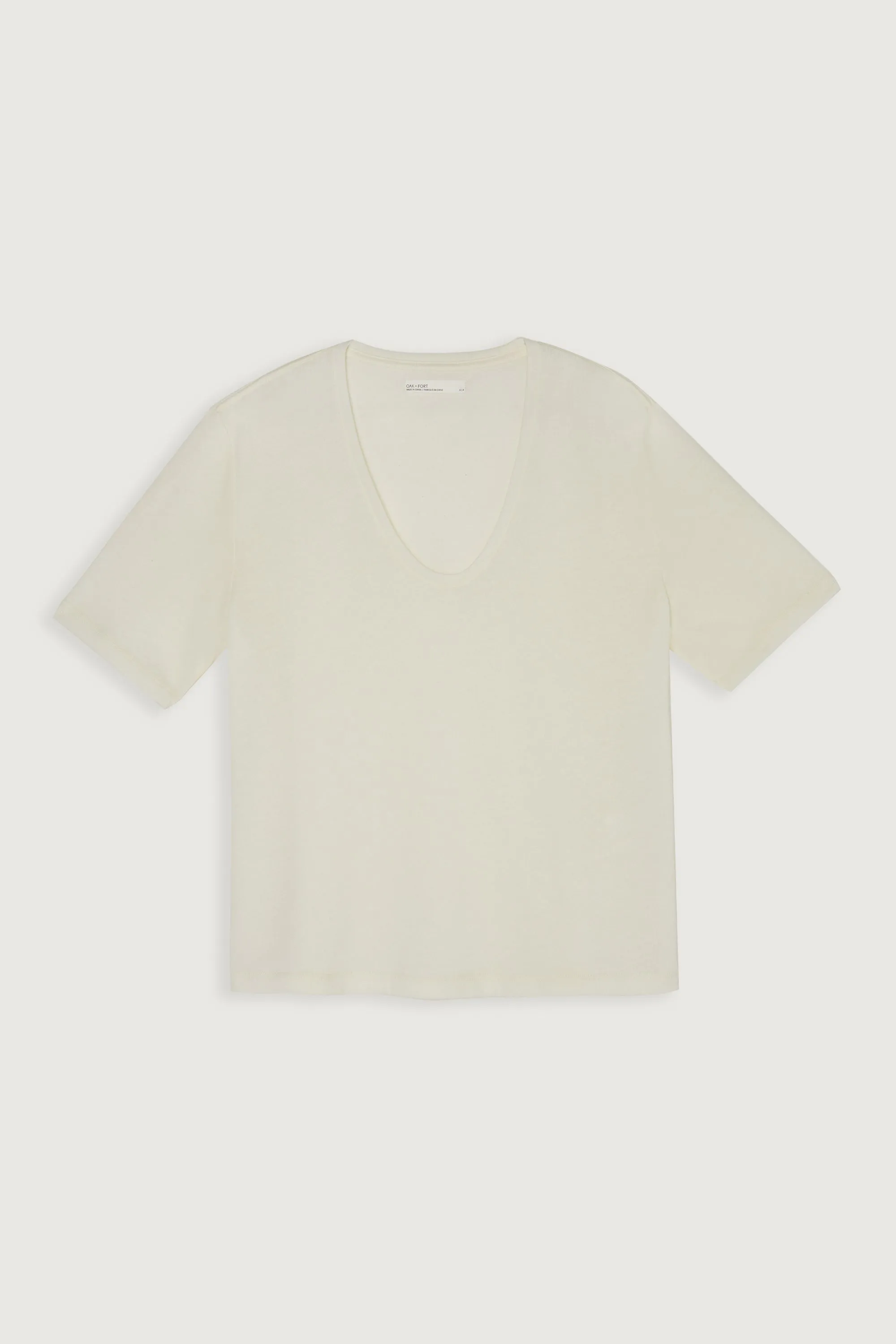 LINEN BLEND T-SHIRT