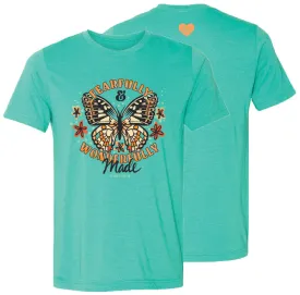 Lulu Mac-123 Fearfully-SS Heather Sea Green