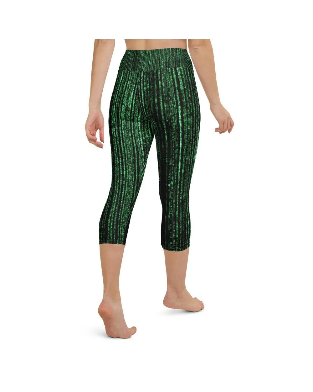 Matrix Inspired Yoga Capris