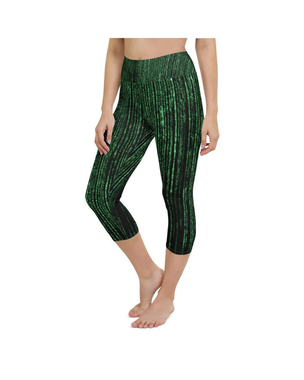 Matrix Inspired Yoga Capris