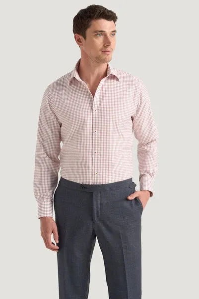 M.J. Bale - McGuinness Shirt - Check - White/Cherry