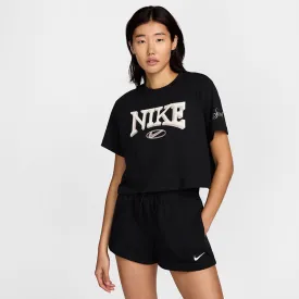 Nike Women's Sportswear Loose Short-Sleeve Cropped T-Shirt