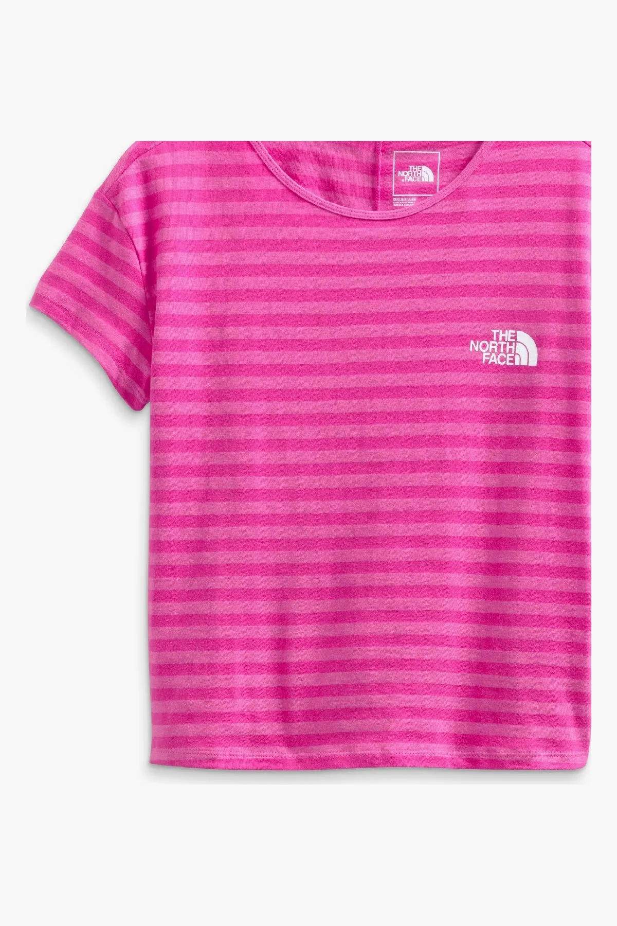 North Face Tri-Blend Pink Kids Shirt