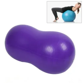 Peanut Yoga Ball Thickening Explosion-proof Sport Exercise Ball Massage Ball(Purple)