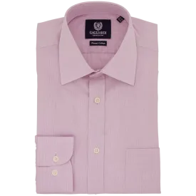 Pink Microcheck Business Shirt