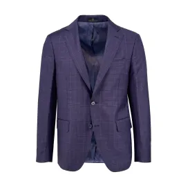 Plum Check Sport Coat