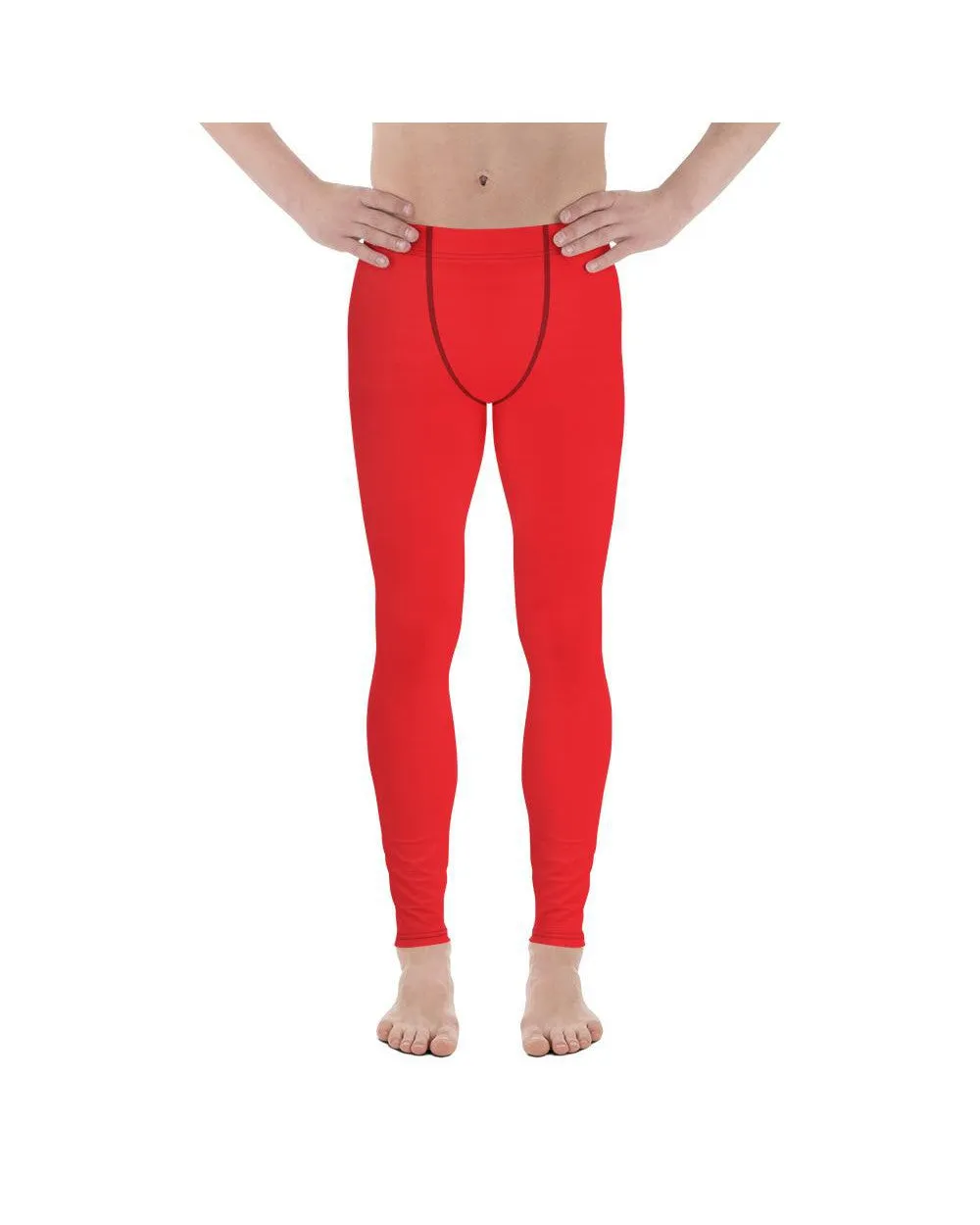 Solid Hot Red Meggings