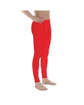 Solid Hot Red Meggings