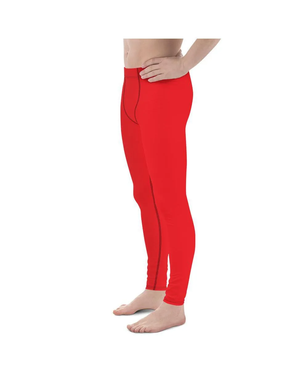 Solid Hot Red Meggings