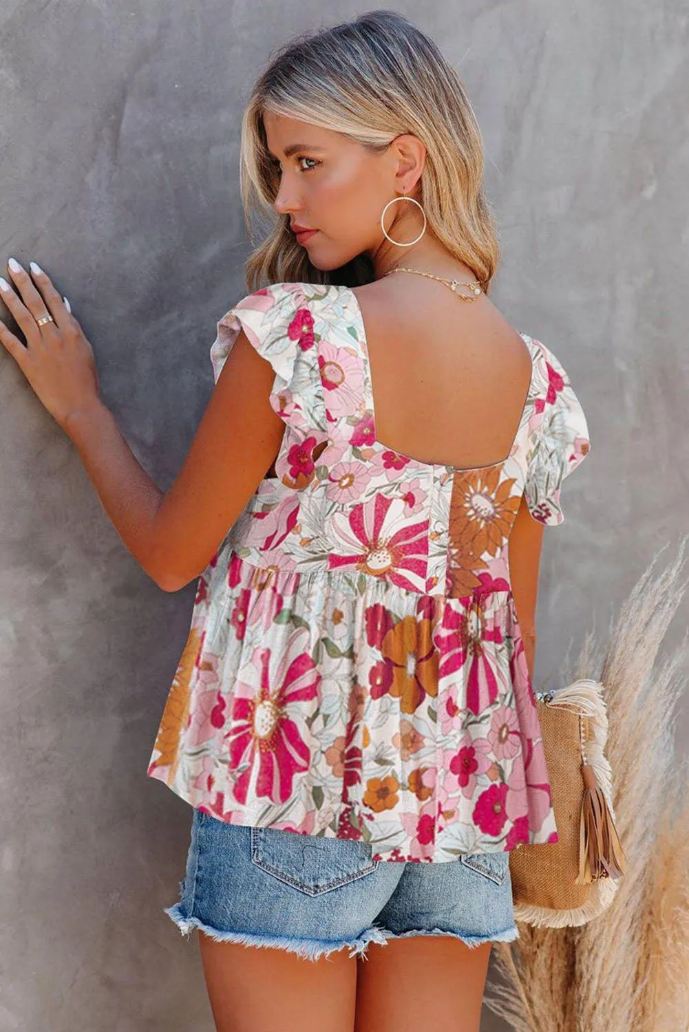 Summer Breeze Ruffled Tiered Dress