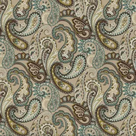 Tamara Paisley Quartz Fabric