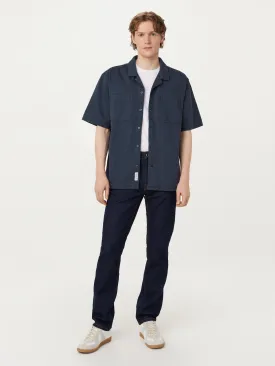 The Pocket Camp Collar Shirt in Midnight Navy