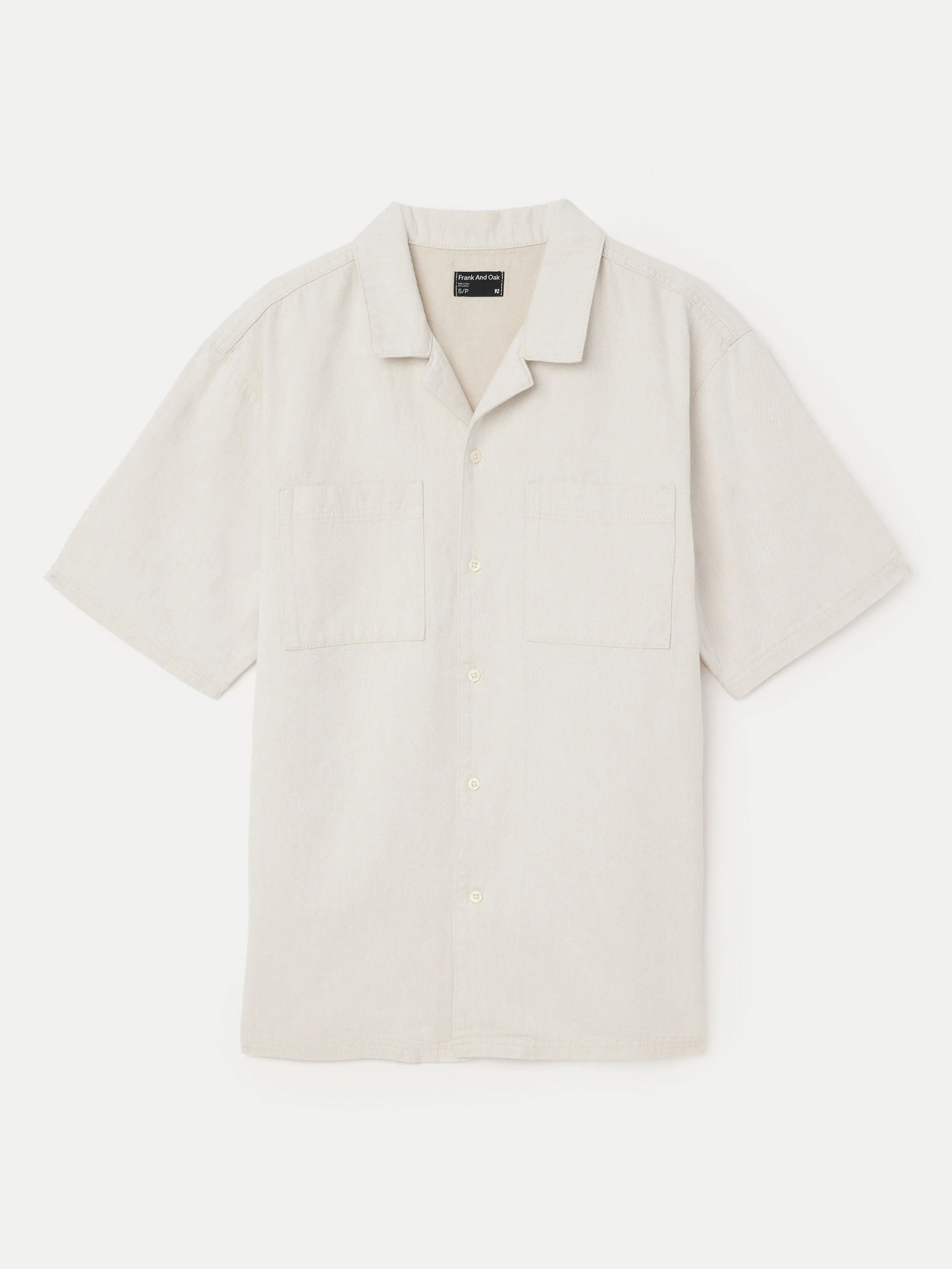 The Pocket Camp Collar Shirt in Undyed