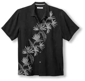 Tommy Bahama Across Paradise Camp Shirt - Black