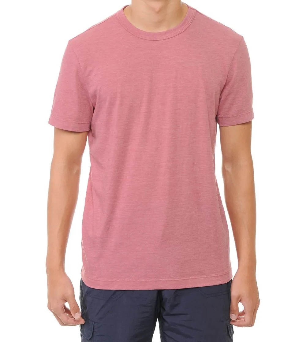 Tri-Blend Crew Neck T-Shirt with Binded Neckline