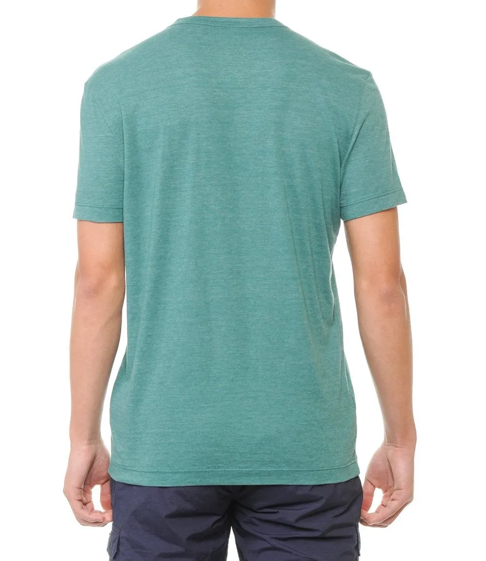 Tri-Blend Crew Neck T-Shirt with Binded Neckline